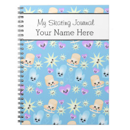 Espiral Figura Diário do caderno do skate