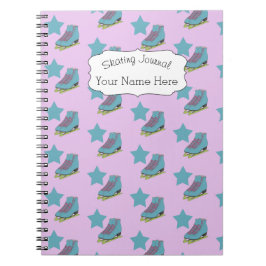 Espiral Figura Diário do caderno do skate