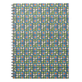 Espiral FLORA BLUSH - Caderno de Padrões Botânicos