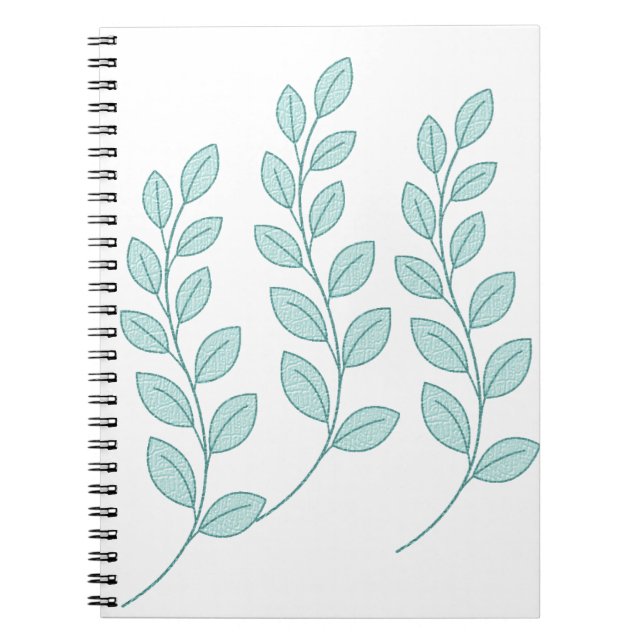 Espiral Folhas Caderno da Natureza (Frente)