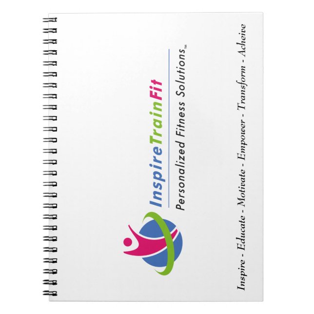 Espiral Inspire o caderno apto do trem (Frente)