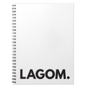 Espiral LAGOM. Caderno