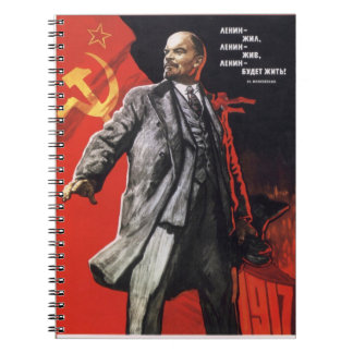 Espiral Lenin vive caderno