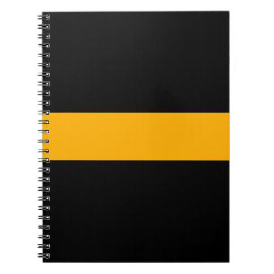 Espiral Linha Dourado fina caderno 6,5" da expedição x