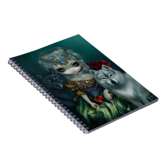 Espiral "Loup-Garou:  Caderno de Prêtresse grandioso do (Lado Direito)