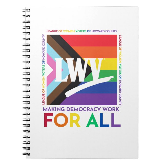 Espiral LWVHC tem Orgulho! Caderno (Frente)