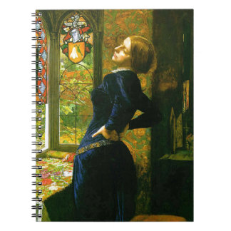 Espiral Mariana pelo caderno de Millais