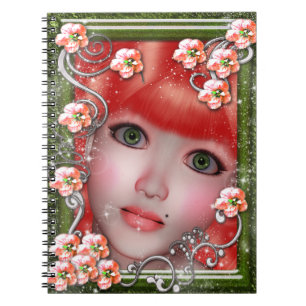 Espiral Meu caderno da boneca