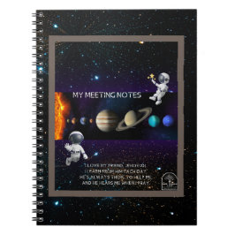 Espiral Meu Caderno de Reunião para Jovens Irmãos JW