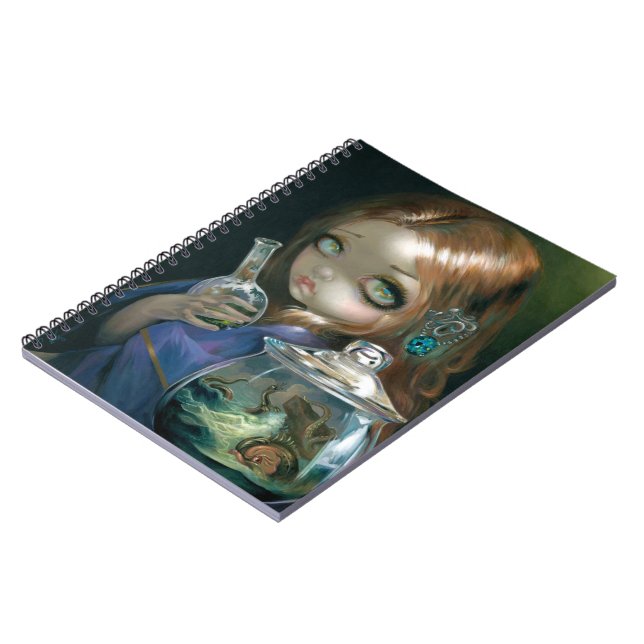 Espiral "Microcosmo:  Caderno dos monstro de mar" (Left Side)