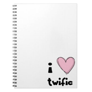 Espiral Mim CADERNO <3 cor-de-rosa twific