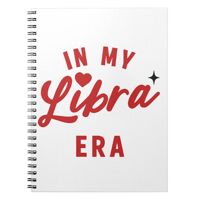 Espiral no meu Caderno da Era de Libra, presente de aniver (Frente)