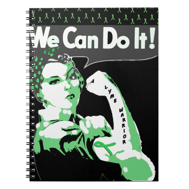Espiral Nós Podemos Fazer Isso, Caderno da Doença de Lyme  (Frente)