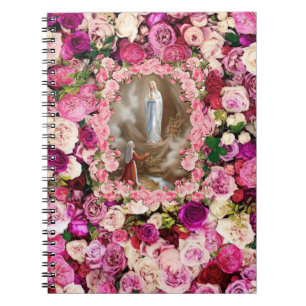 Espiral Nosso caderno da foto da senhora Lourdes