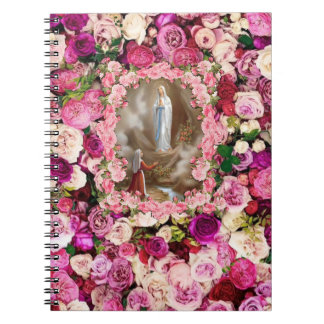 Espiral Nosso caderno da foto da senhora Lourdes