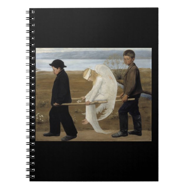Espiral O caderno de anjo ferido de Simberg (Frente)
