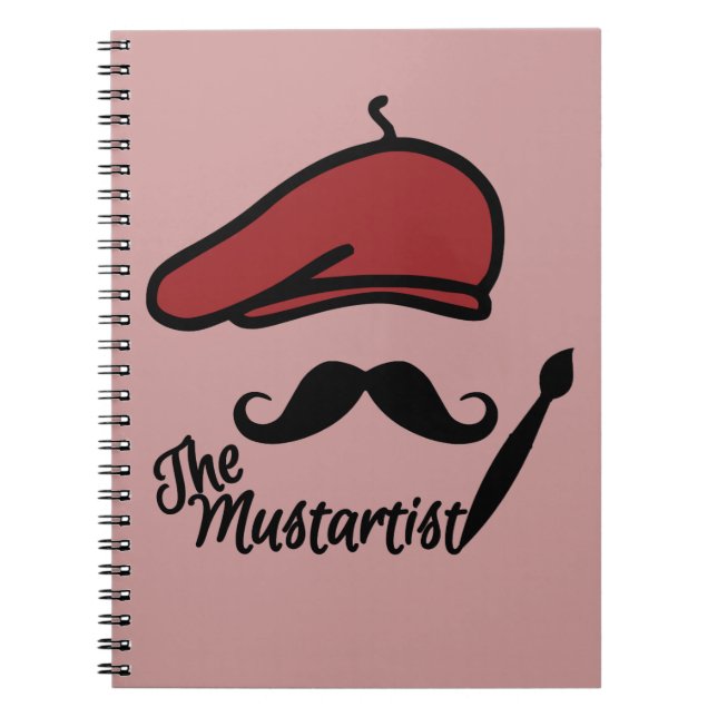 Espiral O caderno do costume de Mustartist (Frente)
