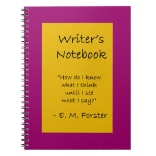 Espiral O caderno do escritor - E.M. Forster