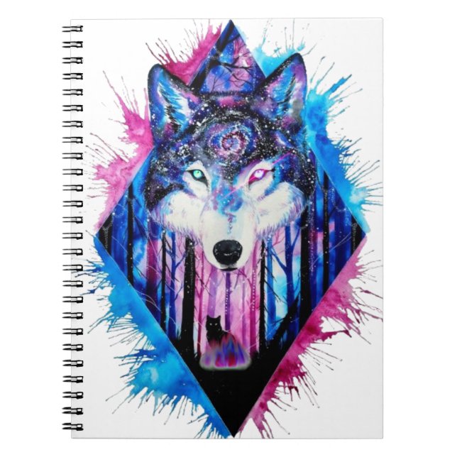 Espiral O caderno Wolf (Frente)