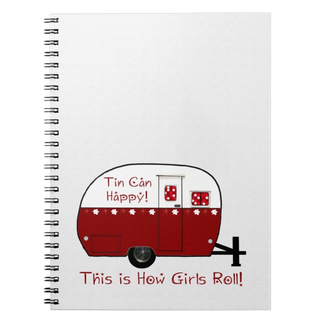 Espiral O campista vermelho do vintage do CADERNO | | (Frente)