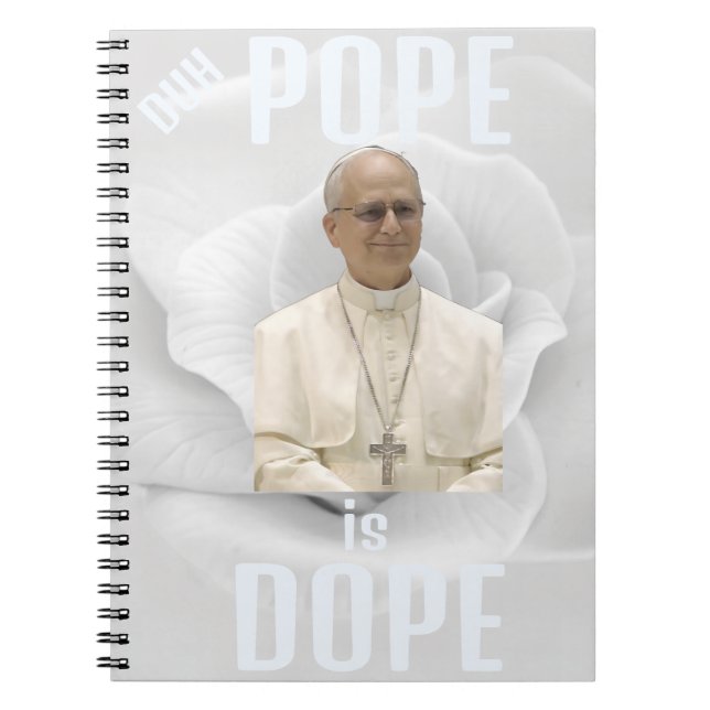 Espiral O Papa é Legal Caderno (Frente)