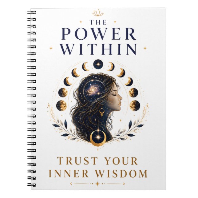 Espiral O Poder Interior Caderno - Confie em Sua Sabedoria (Frente)