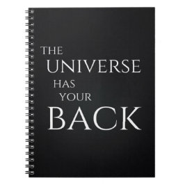 Espiral O universo tem seu caderno traseiro