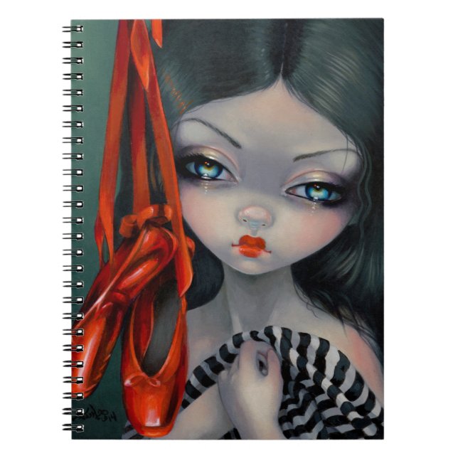 Espiral "O vermelho calça" o caderno (Frente)