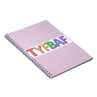 Espiral Obrigado por Ser um Amigo Caderno Oficial