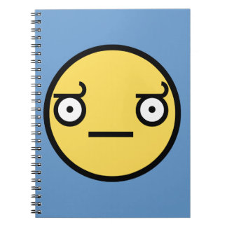Espiral Olhe do caderno da desaprovação