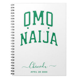 Espiral Omo-Naija — Caderno Personalizado