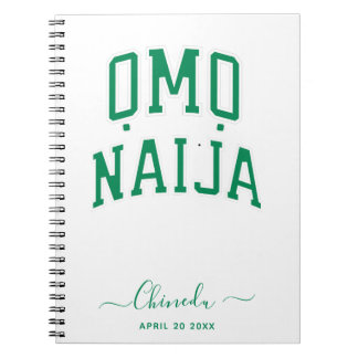 Espiral Omo-Naija — Caderno Personalizado