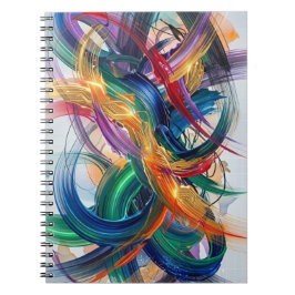 Espiral Onde as Ideias se Tornam Arte Caderno