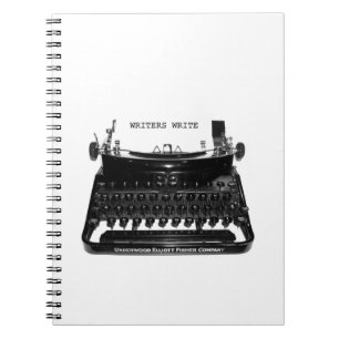 Espiral Os escritores escrevem o caderno do escritor do