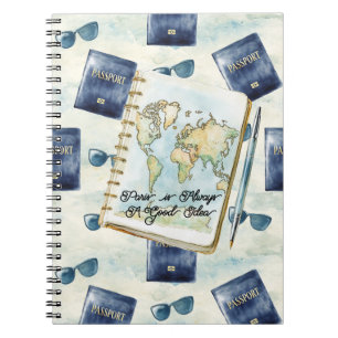 Espiral Paris é Sempre Uma Boa Ideia Caderno de Viagens