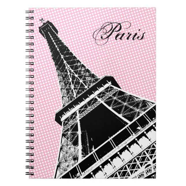 Espiral Paris, o caderno da torre Eiffel (Frente)