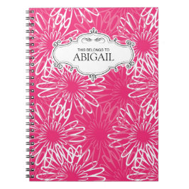 Espiral personalizada bonito - cadernos