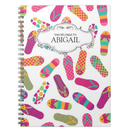 Espiral personalizada bonito - cadernos