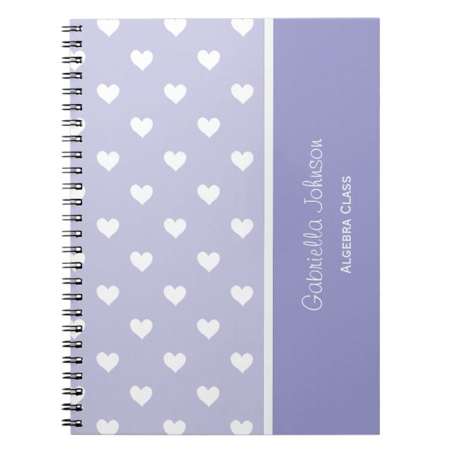 Espiral Personalizado: Caderno roxo do querido (Frente)