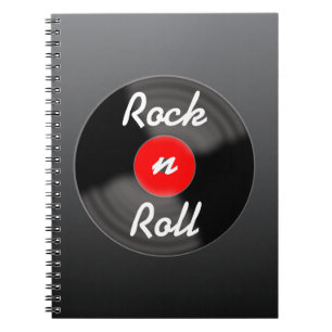 Espiral Presente Caderno Retro Record