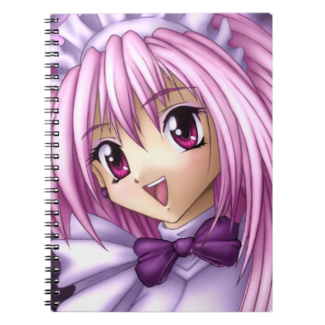 Espiral Presente do caderno do Anime (Frente)