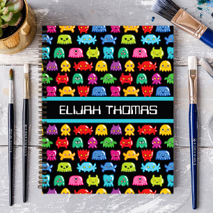 Espiral Revista de Monstros para Gamer Nerd Caderno