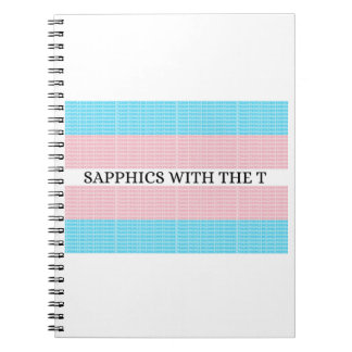 Espiral Sáficas com o Caderno T 4.0