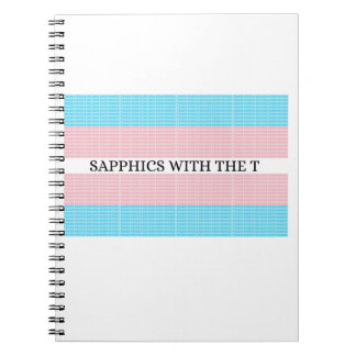 Espiral Sapphics com o caderno T 4.0