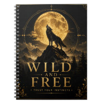 Selvagem e Livre | Caderno Espírito do Lobo