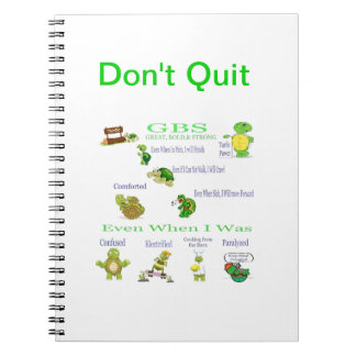 Espiral síndrome da barra do guillain do caderno