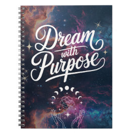 Espiral Sonhe com Propósito - Caderno de Intenção Cósmica