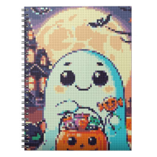 Espiral Trick or Treat caderno fantasma