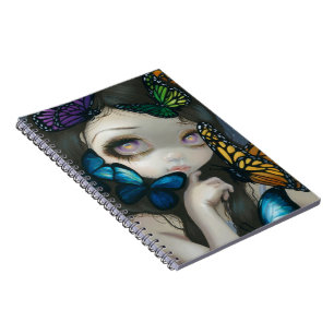 Espiral "Uma confusão caderno das asas"
