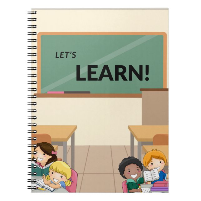 Espiral Vamos Aprender! Caderno de Crianças para Sala de A (Frente)